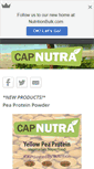 Mobile Screenshot of capnutra.com